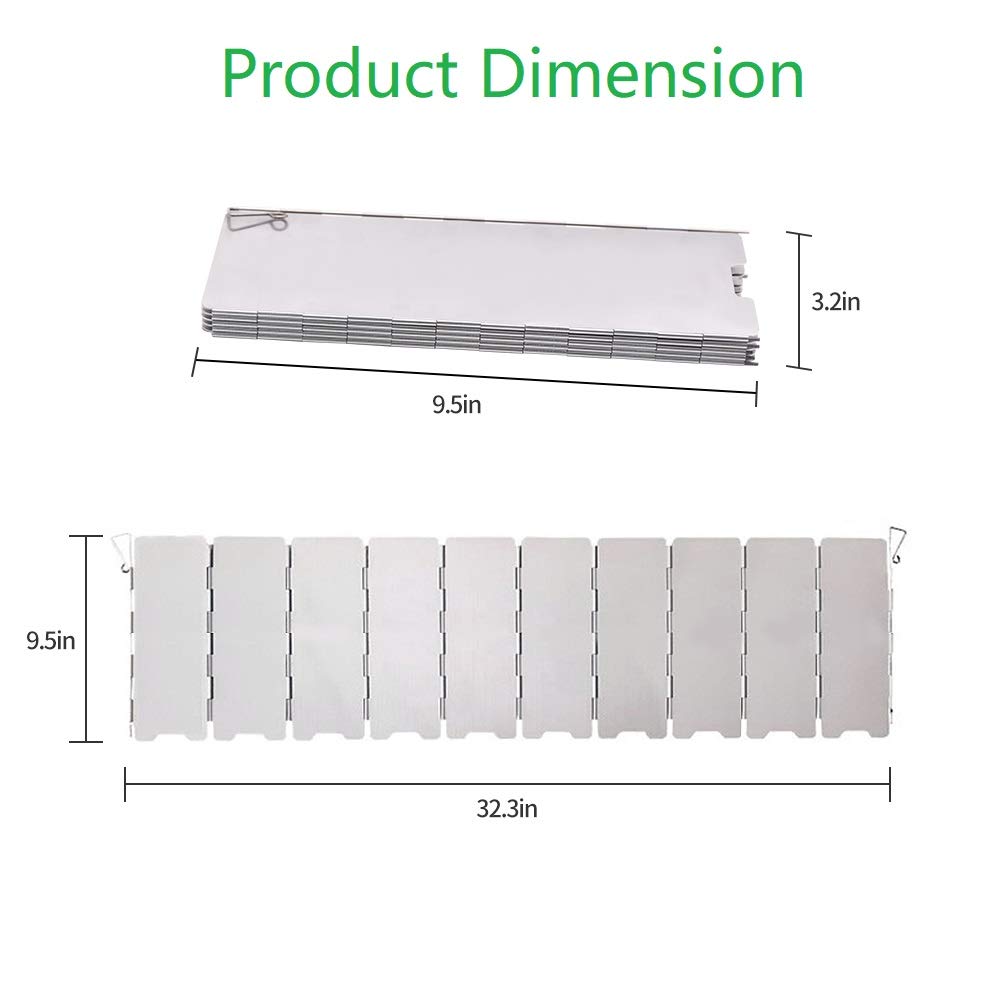 Stove Windscreen Detail