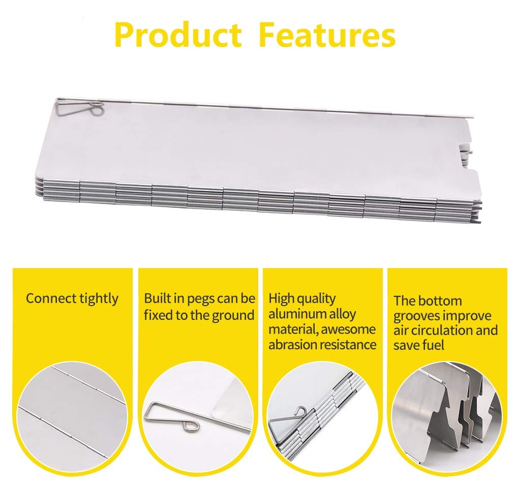 Stove Windscreen Detail