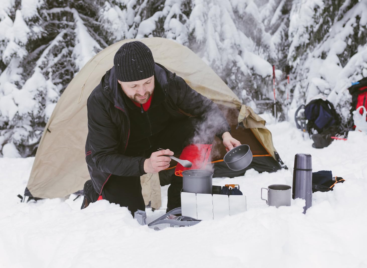 Stove Windscreen Detail